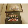 Image 1 : 2 CURLING LAPEL PINS & NOKIA BRIER SIGNED PHOTO & SGI CURLING CLASSIC ART