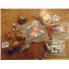 Image 1 : 4 RED ROSE TEA MINI TEA POTS & 5 WADE TEA FIGURINES