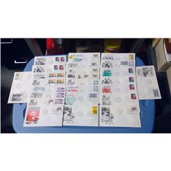 LOT OF 25- ASSORTED STAMPS (1969 CANADIAN BIRD SERIES)