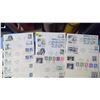 Image 2 : LOT OF 25- ASSORTED STAMPS (1770-1857 HONORING DAVID THOMPSON