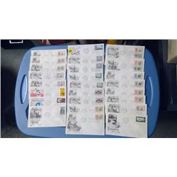 LOT OF 25- ASSORTED STAMPS (1668-1968 300TH ANNIVERSARY)