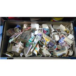 BOX OF ASSORTED POLSKA STAMPS