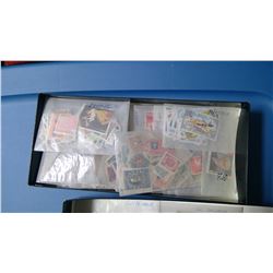 BOX OF ASSORTED SOUTH AMERICA, ETC STAMPS