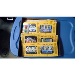 BOX OF ASSORTED MISC. STAMPS
