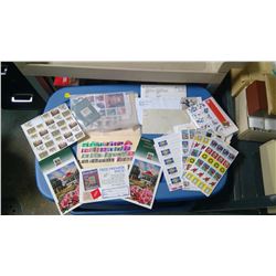 ASSORTED STAMPS 1988,1999,ETC.