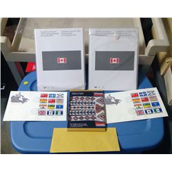 ASSORTED SDTAMPS 1977 SOUVENIR COLLECTION INDIANS OF CANADA,ETC.