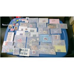 BAG OF ASSORTED STAMPS ( LIBERIA 1955 COMPLETE SET OF 6)