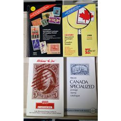 1982-83 CANADA SPECIALIZED POSTAGE STAMP CATALOGUE (4 BOOKS)