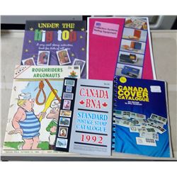 CANADA COVER CATALOGUE/ ROUGH RIDERS ARGONAUGHTS MAGAZINE (4 ITEMS)