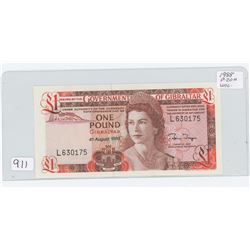 GIBRALTER LI UNCIRCULATED NOTE