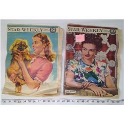 2- Star Weekly Magazines