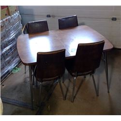 Table and 4 Chairs (L47.5", W36", H28.5")