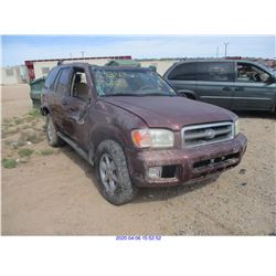 2001 - NISSAN PATHFINDER