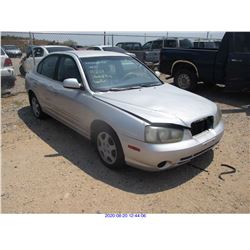 2002 - HYUNDAI ELANTRA/RESTORED SALVAGE