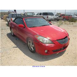 2005 - TOYOTA Camry Solara/RESTORED SALVAGE
