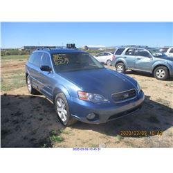 2007 - SUBARU FORESTER/SALVAGE TITLE