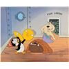 Image 1 : Chilly Willy limited edition 'Fish Locker' cel
