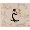 Image 1 : Sylvester and Tweety limited edition cel entitled 'Tweety & Sylvester Persona'