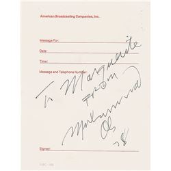 Muhammad Ali and Leon Spinks