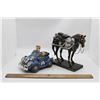 Image 1 : Horse and car ornament