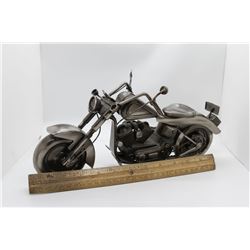 Metal motorcycle