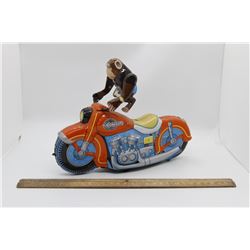 Tin friction powered toy reproduction box