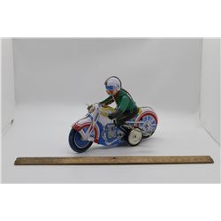 Tin double wind up toy WORKS!!