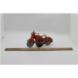 Tin toy motorcycle