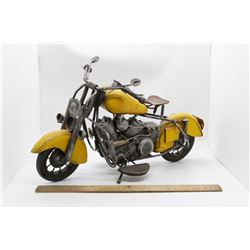 Yellow Harley Bike