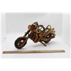 Image 1 : Wooden motorcycle
