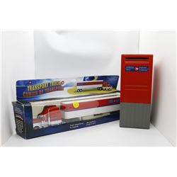 Canada Post truck and Mailbox