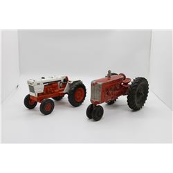 Case and red tractors USED