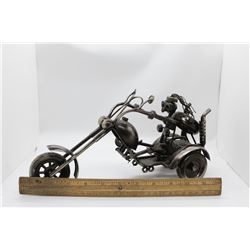 Metal Motors Collectible 12" chopper female Box