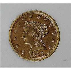 1853-D $2.50 GOLD LIBERTY!