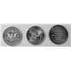 Image 2 : (3) ONE OUNCE SILVER ROUNDS