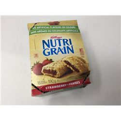 Lot of Kellogg's NutriGrain- Strawberry Flavour(16 bars)