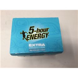 Lot of 5 Hour Energy Extra Strength- Blue Raspberry (11 x 1.93 oz)