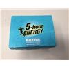 Image 1 : Lot of 5 Hour Energy Extra Strength- Blue Raspberry (11 x 1.93 oz)