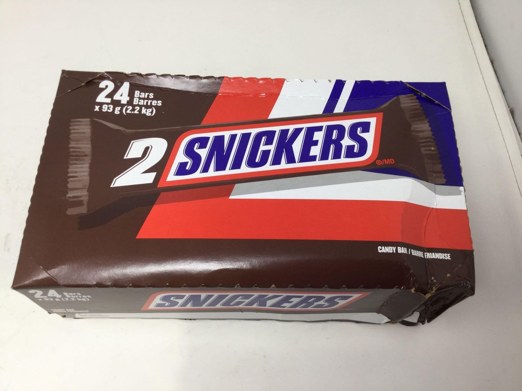 Case Snickers Case of Snickers 2 Candy Bars (24 x 93g)
