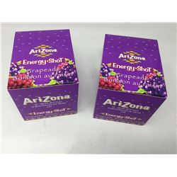 Lot of Arizona Energy Shots- Grape (2 x 12 x 59 ml)