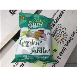 Case of Sun Chips Garden Harvest Sour Cream & Onion Chips ( 40 x 37g)