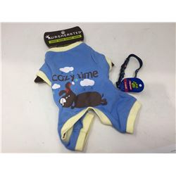 X-Small Dog Pajamas and Collar