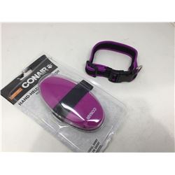 Dog Brush and Collar