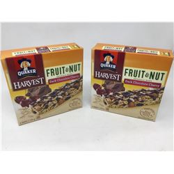 Lot of Quaker Harvest Fruit & Nut Dark Chocolate Cherry Bars (2 x 5)