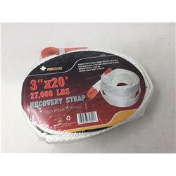 3in x 20ft27,000lbs Recovery Strap