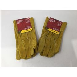 ACE Hardware Split Cowhide Large Work Gloves (2 Sets)