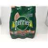 Image 1 : Perrier Carbonated Natural Spring Water- Pink Grapefruit (6 x 1L)