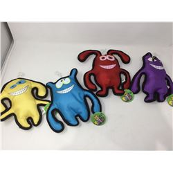 Lot of Squeeker Dog Toys (4 ct)