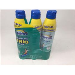 Lot of Coppertone Kids SPF 60 Spray Lotion (3 x 222ml)