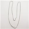 Image 1 : Silver Chain 18 Inches Necklace (~weight 2.82g), Suggested Retail Value $60